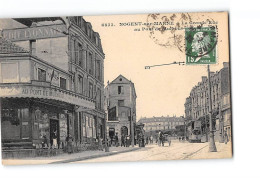 NOGENT SUR MARNE - La Grande Rue Au Pont De Mulhouse - Très Bon état - Nogent Sur Marne