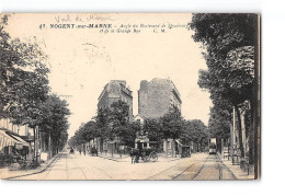 NOGENT SUR MARNE - Angle Du Boulevard De Strasbourg Et De La Grande Rue - Très Bon état - Nogent Sur Marne