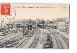 VILLENEUVE SAINT GEORGES - Vue Intérieure De La Nouvelle Gare - Très Bon état - Villeneuve Saint Georges