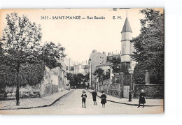 SAINT MANDE - Rue Baudin - Très Bon état - Saint Mande