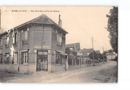 FRETTE - Rue De La Gare Et Rue Du Plateau - état - Other & Unclassified