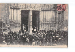 SENS - Inventaire De La Cathédrale - 10 Mars 1906 - Protestation De Mgr L'Archevêque - Très Bon état - Sens