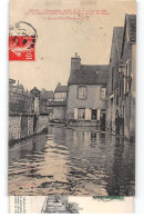 SENS - L'Inondation De Janvier 1910 - La Rue De L'Ile D'Yonne Au Début - Très Bon état - Sens