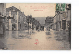 SENS - L'Inondation De Janvier 1910 - L'Avenue Vauban - Très Bon état - Sens