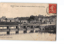 ROGNY - Le Déversoir Du Canal De Briare Et La Rivière De Loing - Très Bon état - Autres & Non Classés