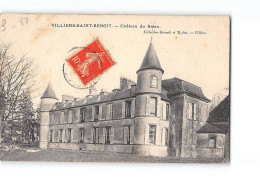VILLIERS SAINT BENOIT - Château Du Bréau - Très Bon état - Autres & Non Classés