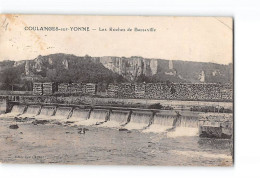 COULANGES SUR YONNE - Les Roches De Basseville - état - Coulanges Sur Yonne