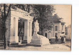 AVALLON - Monument Aux Morts De La Grande Guerre - Très Bon état - Avallon