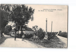 LIGNY LE CHATEL - La Route De Pontigny - Très Bon état - Ligny Le Chatel