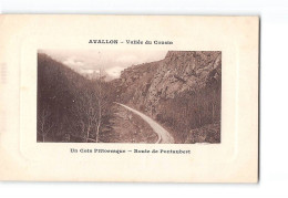 AVALLON - Route De Pontaubert - Très Bon état - Avallon