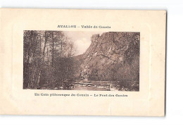AVALLON - Vallée Du Cousin - Le Pont Des Gardes - Très Bon état - Avallon
