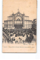 AUXERRE - Inauguration Du Nouveau Marché - La Foule Attend M. Combet - Très Bon état - Auxerre