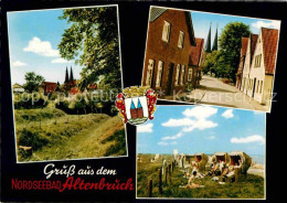 72739060 Altenbruch Blick Zur Kirche Strassenpartie Strand Strandkoerbe Cuxhaven - Cuxhaven