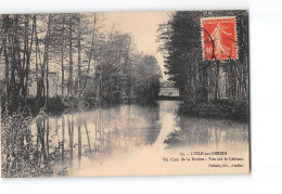 L'ISLE SUR SEREIN - Un Coin De La Rivière - Vue Sur Le Château - Très Bon état - L'Isle Sur Serein