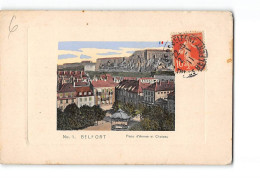 BELFORT - Place D'Armes Et Château - Très Bon état - Belfort - City