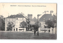 BELFORT - Place De La République - Rue De La Porte De France - Très Bon état - Belfort - Stadt