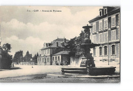 GAP - Avenue De Provence - Très Bon état - Gap