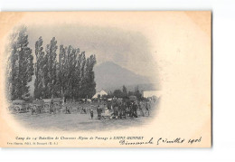 Camp Du 14e Bataillon Alpins De Passage à SAINT BONNET - Très Bon état - Altri & Non Classificati