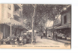 VALS LES BAINS - L'Avenue Farincourt Et L'Hôtel De Paris - Très Bon état - Vals Les Bains