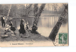 Etang De VILLENEUVE - Vue Artistique - Très Bon état - Villeneuve La Garenne