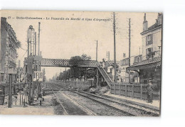 BOIS COLOMBES - La Passerelle Du Marché Et Ligne D'Argenteuil - Très Bon état - Other & Unclassified