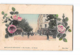 BOULOGNE SUR SEINE - Rue Escudier - Le Marché - Très Bon état - Boulogne Billancourt