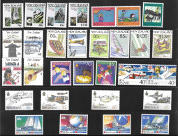 New Zealand 1987 MNH Selection - Neufs