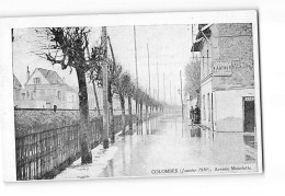 COLOMBES - Janvier 1910 - Avenue Menelotte - Très Bon état - Colombes