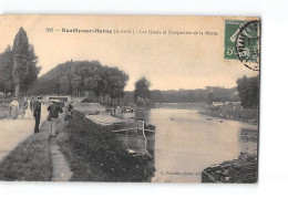 NEUILLY SUR MARNE - Les Quais Et Perspective De La Marne - Très Bon état - Neuilly Sur Marne