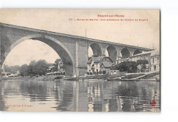 NOGENT SUR MARNE - Bords De Marne - Vue Artistique Du Viaduc Du Nogent - Très Bon état - Nogent Sur Marne