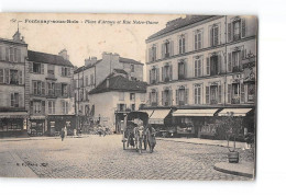 FONTENAY SOUS BOIS - Place D'Armes Et Rue Notre Dame - Très Bon état - Fontenay Sous Bois