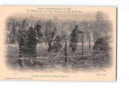 Fêtes Franco Russes De 1901 - Les Manoeuvres De L'Est - Attaque Du Fort De FRESNES - Le Génie - Très Bon état - Other & Unclassified