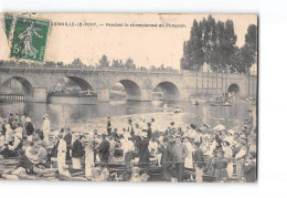 JOINVILLE LE PONT - Pendant Le Championnat De Plongeon - Très Bon état - Joinville Le Pont