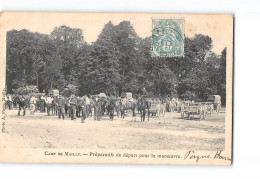 CAMP DE MAILLY - Préparatifs De Départ Pour La Manoeuvre - Très Bon état - Mailly-le-Camp