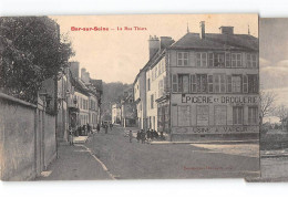 BAR SUR SEINE - La Rue Thiers - Très Bon état - Bar-sur-Seine