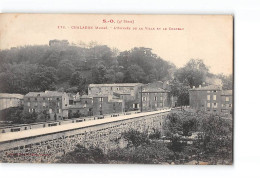 CHALABRE - L'Entrée De La Ville Et Le Château - Très Bon état - Sonstige & Ohne Zuordnung