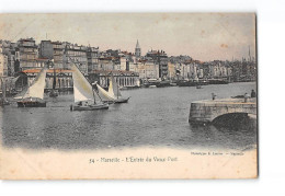 MARSEILLE - L'Entrée Du Vieux Port - état - Puerto Viejo (Vieux-Port), Saint Victor, Le Panier