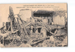 Tremblement De Terre Du 11 Juin 1909 - VERNEGUES - Ilot De Maisons éboulés Par L'écroulement Du Château - Très Bon état - Autres & Non Classés