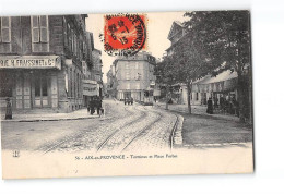 AIX EN PROVENCE - Terminus Et Place Forbin - Très Bon état - Aix En Provence