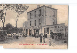 SURVILLIERS - Le Café De La Gare - état - Survilliers