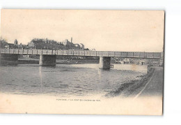 PONTOISE - Le Pont Du Chemin De Fer - Très Bon état - Pontoise