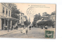 MONTMORENCY - Place De La Gare Et Avenue De L'Ermitage - Très Bon état - Montmorency