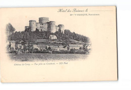 Château De COUCY - Vue Prise Au Couchant - Hôtel Des Ruines - état - Andere & Zonder Classificatie