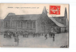 HIRSON - L'Eglise Après L'incendie Du 9 Janvier 1906 - Très Bon état - Hirson