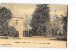 COEUVRES - Entrée Du Château Et Pavillon Gabrielle D'Estrées - état - Other & Unclassified