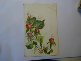 FRANCE   POSTCARDS GREETING FLOWERS 1903 - Other & Unclassified