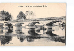 JARNAC - Vue Du Pont Et De La Maison Curlier - Très Bon état - Jarnac