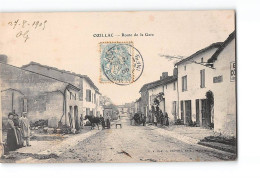 OZILLAC - Route De La Gare - Très Bon état - Other & Unclassified