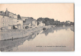 SAINTES - La Charente Et Le Quai Des Frères - Très Bon état - Saintes