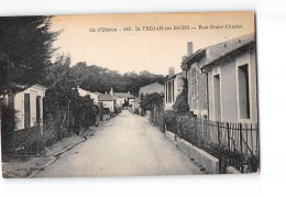 ILE D'OLERON - SAINT TROJAN LES BAINS - Rue Omer Charlet - état - Ile D'Oléron